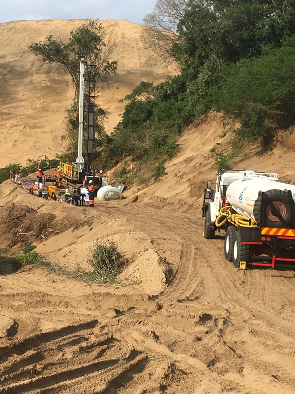 Sonic drilling for Rio Tinto ’s