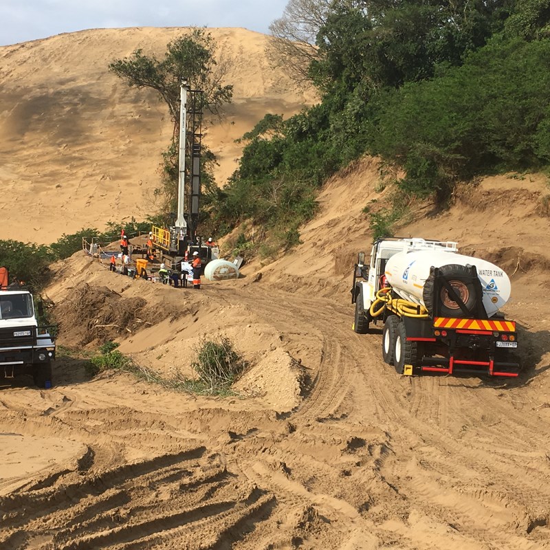 Sonic drilling for Rio Tinto ’s