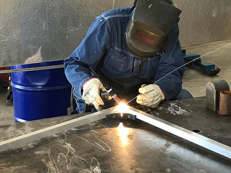 Aluminium welding