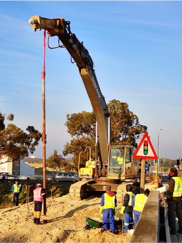 Geopile Africa Driven Ductile Iron Piling