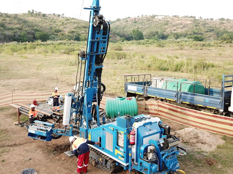 Sonic Geo 601 Geomechanics' dual head drill rig
